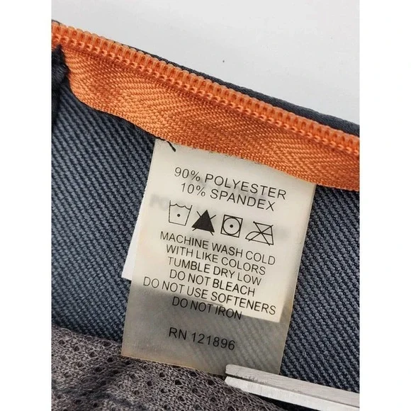 NWT TITLE NINE Gray Athleisure Skirt Front Pocket Women's Size 8 - Picture 9 of 11